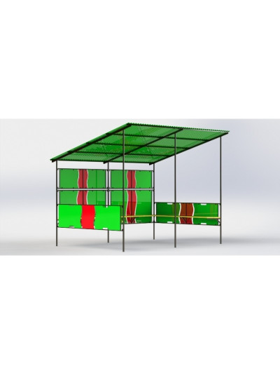 Веранда для майданчика без підлоги